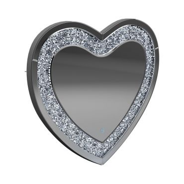 Heart Shape LED Light Accent Mirror