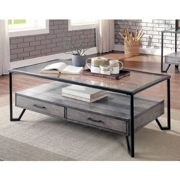 Homare Coffee Table With Drawers