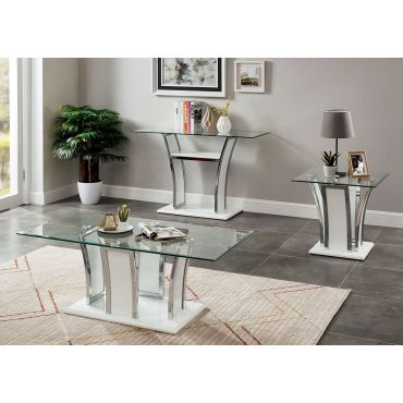 Hulo White Modern Coffee Table