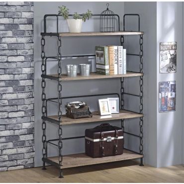 Pablo Industrial Style Bookshelf