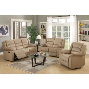 Jagger Beige Recliner Living Room