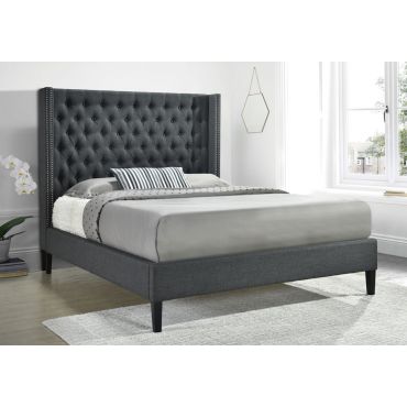 Jerell Fabric Upholstered Platform Bed