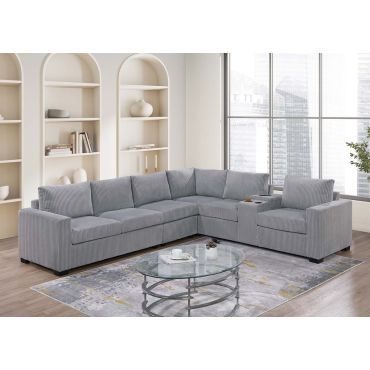 Jicaro Sectional With Console