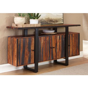 Keller Modern Rustic Finish Server