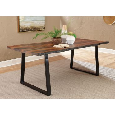 Keller Rustic Finish Dining Table