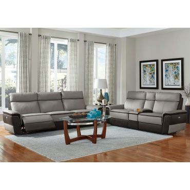 Kevin Power Recliner Sofa Top Grain Leather,Kevin Power Recliner Chair,Kevin Power Recliner Love Seat With Console