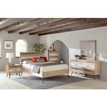 Kragen Wire Brushed Finish Bedroom Furniture