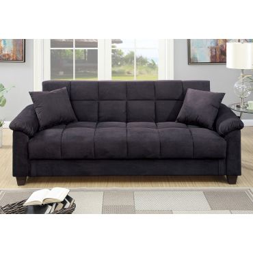 Kylie Microfiber Sofa Bed With Storage