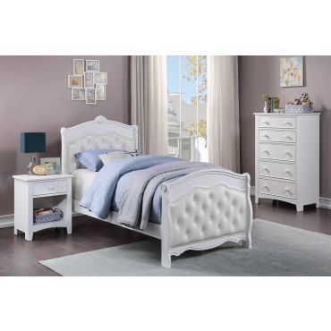 Largo White Youth Bed Collection