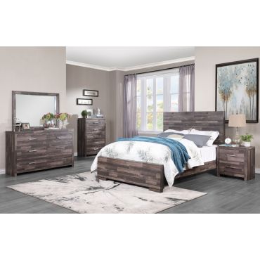 Liberty Rustic Finish Bed