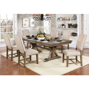 Lowsun Rustic Finish Dining Room Set