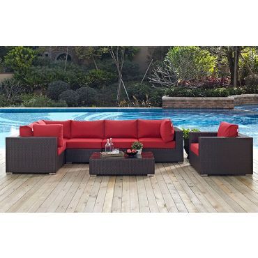 Convene Outdoor Patio Sectional Sofa Set