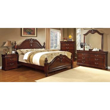 Mandura Traditional Style Bed Collection