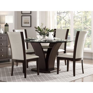 Manhattan Round Dining Table Set