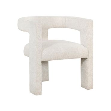 Marana White Modern Accent Chair