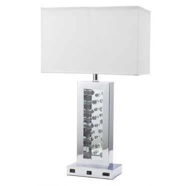 Maria Mirrored Table Lamp