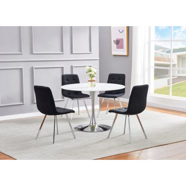 Marlee Round Dining Table Set