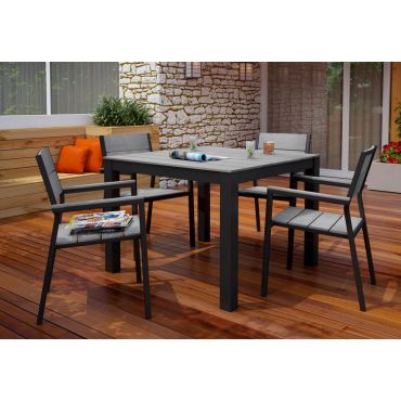 Marum Patio 5-Piece Dining Table Set