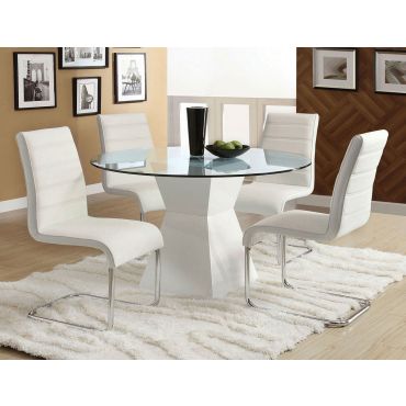 Mauna Round Dining Table Set