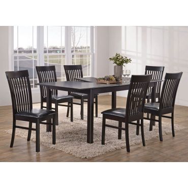 Melrose Butterfly Leaf Extendable Table Set