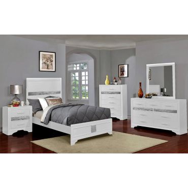 Merwin White Youth Bedroom Furniture