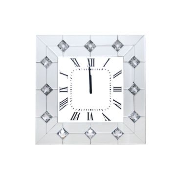 Miko Mirrored Wall Clock