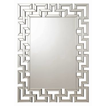 Santorini Frameless Accent Mirror