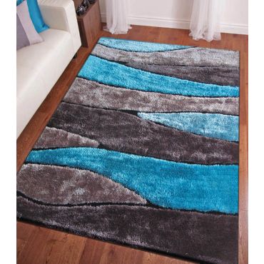 Modern Living Shag Rug 120 Gray