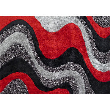 Modern Living Shag Rug 29 Red