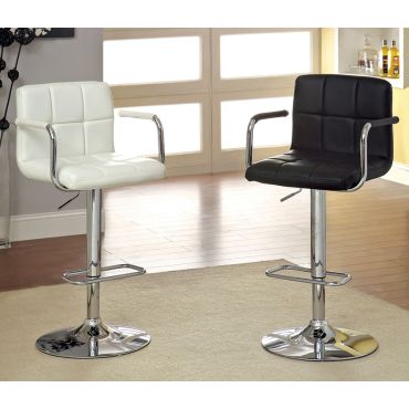 Modern Black and White Bar Stool BS 3150