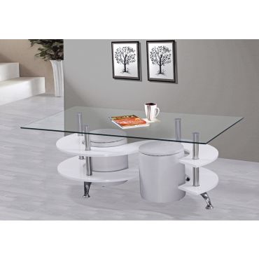 Nest Modern Coffee Table With Stools