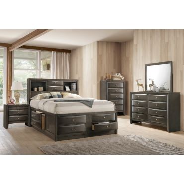 Monton High Platform Bed With Storage