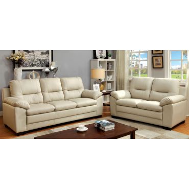 Morton Leatherette Living Room Collection