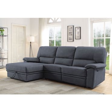 Mullan Recliner Sectional With Storage
