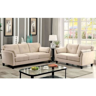 Myra Beige Living Room Furniture