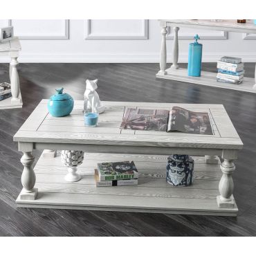Nast Antique White Coffee Table
