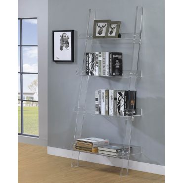 Nelson Clear Acrylic Bookcase