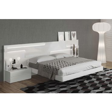 Neptun Platform Bed With LED Light