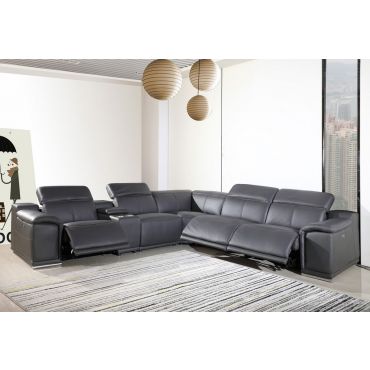 Nieves Italian Leather Sectional