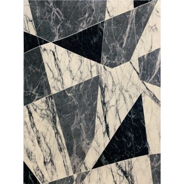 Nita Modern Marble Area Rug