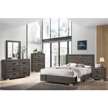 Norwood Rustic Grey Bedroom Furniture