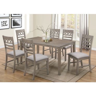 Odeon Table With X Design Chairs