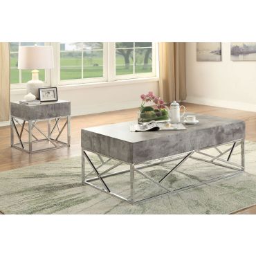 Odin Concrete Look Top Coffee Table
