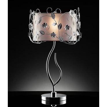 Floral Contemporary Table Lamp