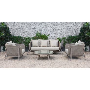 Olina 4-Piece Outdoor Sofa Set