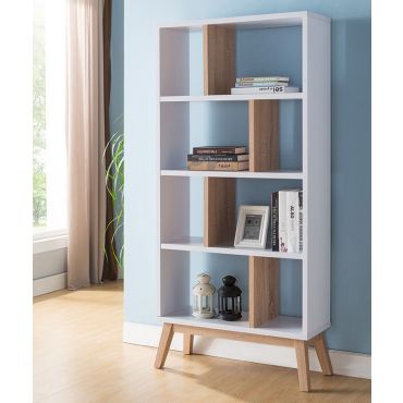 Oslo Mid-Century Modern Bookcase