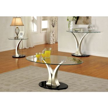 Patin Modern Oval Coffee Table