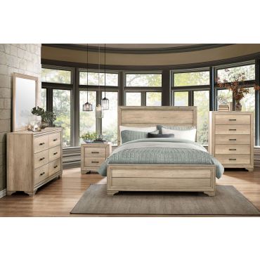 Pemton Rustic Finish Bedroom Furniture