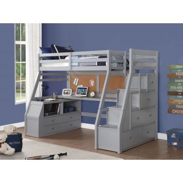 Perris Loft Bed With Storage