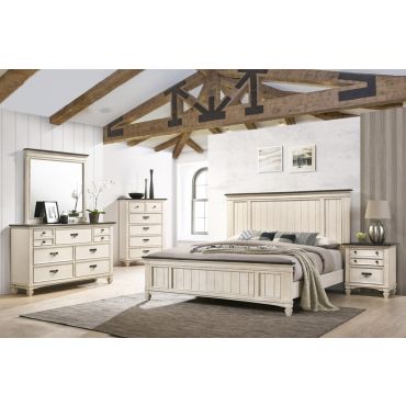 Pharsalia Panel Headboard Bed